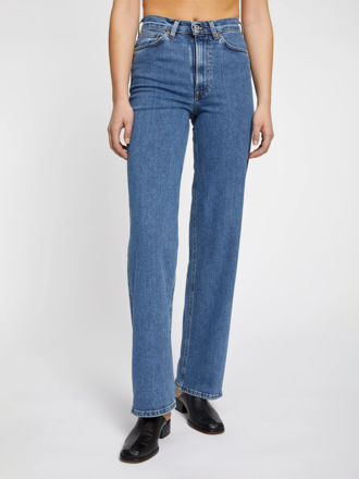 Livid Tia High-waisted Wide Leg Jeans . Japan Blue Livid Tia High-waisted Wide Leg Jeans . Japan Blue