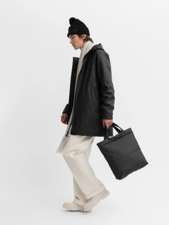 Stutterheim Waterproof Padded Bag . Black