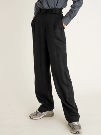 Noyoco Pantalon en Tencel Atlanta . Noir Noyoco Pantalon en Tencel Atlanta . Noir