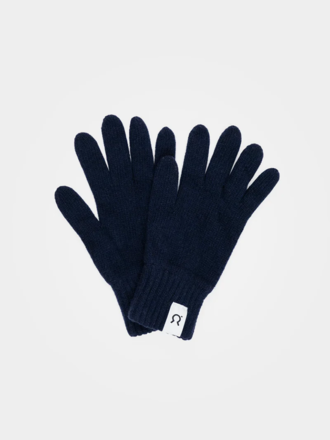 Rifo Gants en cachemire recyclé . Marine Rifo Gants en cachemire recyclé . Marine