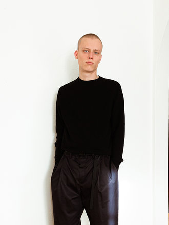 Rifo Marino Recycled Cashemire Shirt . Black