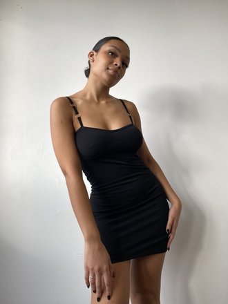 Em & May Midnight Dress . Black Smoke