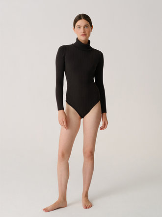 Bodysuit of Barcelona Justaucorps à col roulé Coppi . Ebano Bodysuit of Barcelona Justaucorps à col roulé Coppi . Ebano