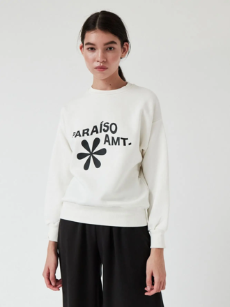 AMT Studio Paraiso Printed Shirt . White and Black