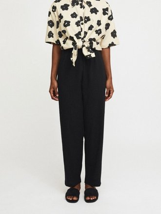 Rita Row Pantalon droit Alina . Noir Rita Row Pantalon droit Alina . Noir