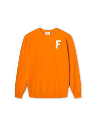 Forét Chandail en coton biologique Buzz . Mandarine