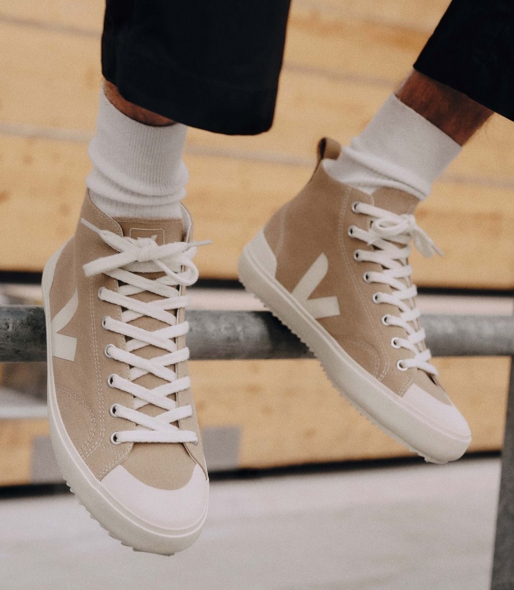 VEJA★NOVA WHITE PIERRE★兼用 Nova Sneaker . White and Pierre - Betina Lou