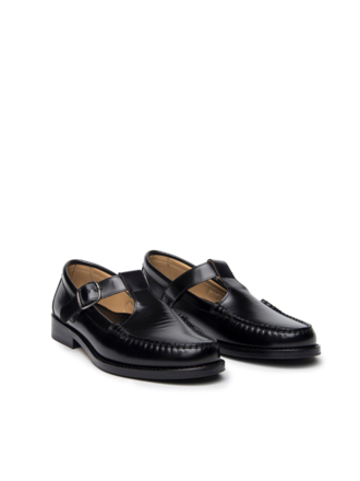 Sesa Mocassins T-bar Boston . Noir Sesa Mocassins T-bar Boston . Noir