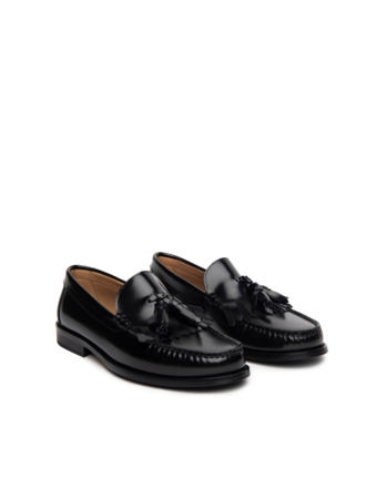 Sesa Loafers unisexes en cuir Atlanta . Liquorice Sesa Loafers unisexes en cuir Atlanta . Liquorice