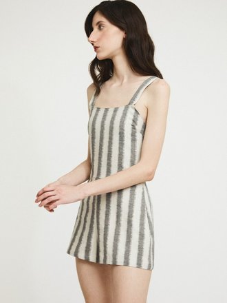 Rita Row Combinaison short Cher . Rayures noires Rita Row Combinaison short Cher . Rayures noires