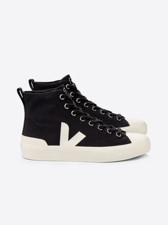 Veja Wata II High Top vegan shoes . Black Pierre Veja Wata II High Top vegan shoes . Black Pierre