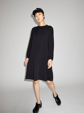 Armedangels Robe en ecoveo Aninaa . Noir Armedangels Robe en ecoveo Aninaa . Noir