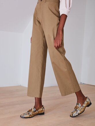 Dagg and Stacey Pantalon taille haute Enora . Khaki Dagg and Stacey Pantalon taille haute Enora . Khaki