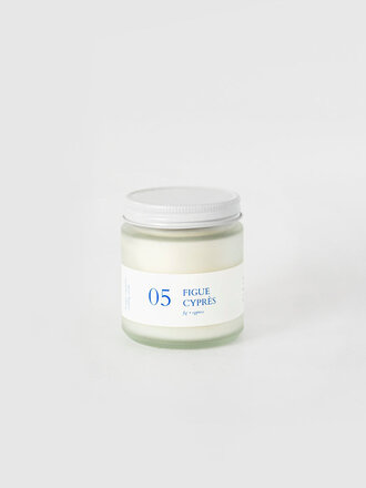 Flambette Soy Candle . Fig and Cypress 4 oz