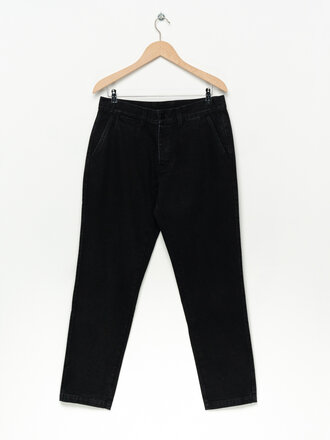 La Paz Pantalons chino Cruz . Denim Noir La Paz Pantalons chino Cruz . Denim Noir