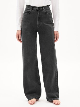 Armedangels Enijaa recycled cotton jeans . Ebony Armedangels Enijaa recycled cotton jeans . Ebony