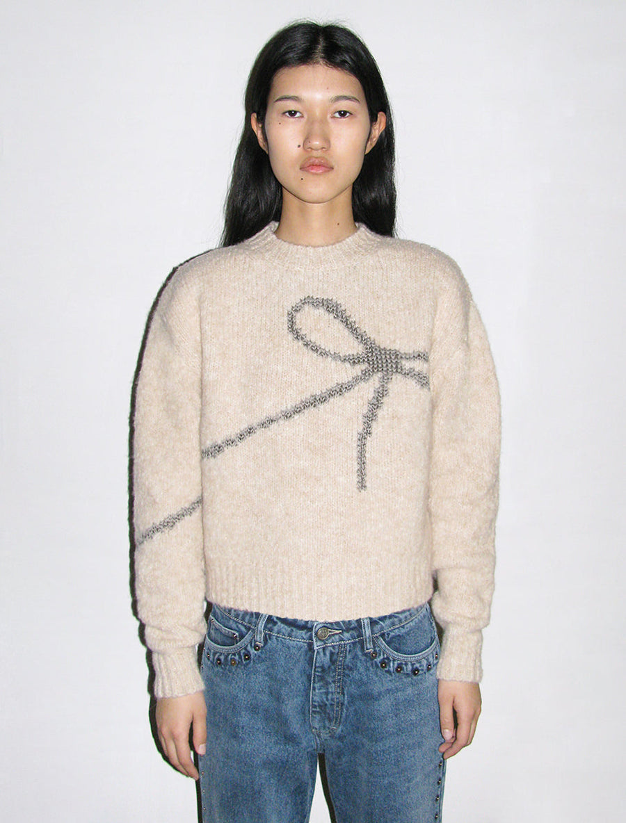 Tana Sweater . Ecru - Betina Lou