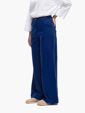 Our Sister Pantalon en coton Pomelo . Marine Our Sister Pantalon en coton Pomelo . Marine