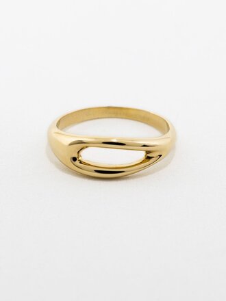 L'Aune Délice ring . Brass L'Aune Délice ring . Brass