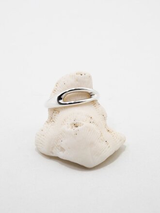 L'Aune Délice ring . Sterling silver