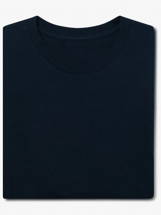 Milo & Dexter T-Shirt unisexe en coton bio . Marine Milo & Dexter T-Shirt unisexe en coton bio . Marine