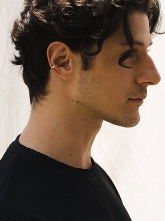 Sarah Bijoux Cape ear cuff . Sterling silver