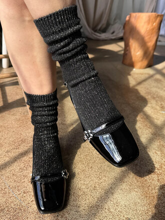 Le Bon Shoppe Chaussettes Winter Sparkle . Starry Night