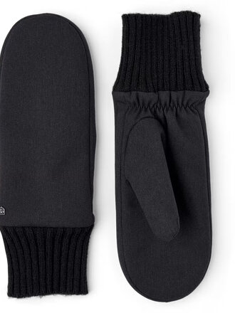 Hestra Zoe mitt . Black