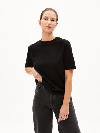 Armedangels T-Shirt Tarjaa . Noir Armedangels T-Shirt Tarjaa . Noir