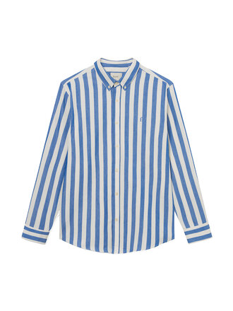 Forét Life organic cotton shirt . Cloud stripes Forét Life organic cotton shirt . Cloud stripes