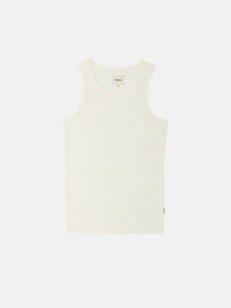 Noyoco Leo organic cotton tank . Ecru Noyoco Leo organic cotton tank . Ecru
