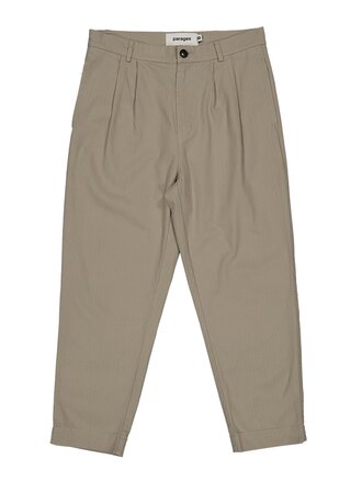 Parages Double pleats pants . Putty