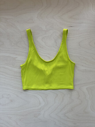Eve Gravel Bralette June . Jaune Néon Eve Gravel Bralette June . Jaune Néon