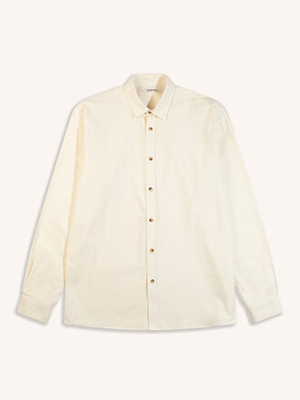 Kestin Dirleton shirt . Ecru