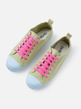 Dr Bloom La Bamba canvas shoes . Mint