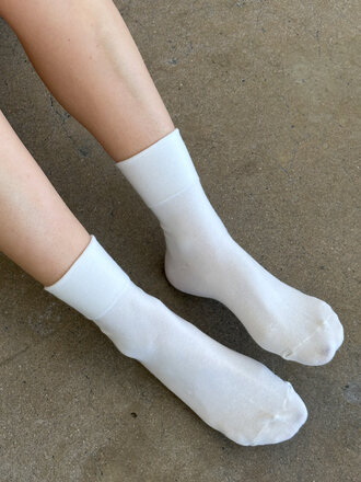 Le Bon Shoppe Chaussettes Sneaker . Blanc Le Bon Shoppe Chaussettes Sneaker . Blanc