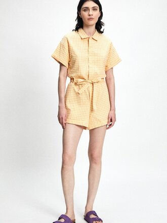 Rita Row Combinaison short Gudrun . Pêche