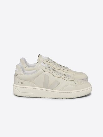 Veja V-90 Organic Traced leather shoes . Cashew Pierre Veja V-90 Organic Traced leather shoes . Cashew Pierre