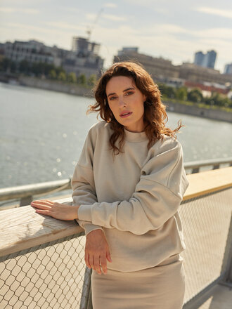 MAS Crewneck Zurich . Clay MAS Crewneck Zurich . Clay