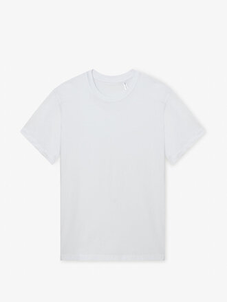 Milo & Dexter T-Shirt unisexe en coton biologique . Blanc Milo & Dexter T-Shirt unisexe en coton biologique . Blanc