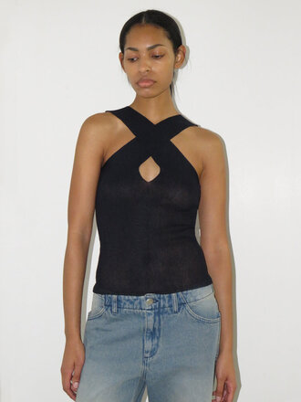 Paloma Wool Saric top . Navy