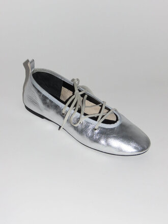 Paloma Wool Ballerine en cuir Pina . Argent Paloma Wool Ballerine en cuir Pina . Argent