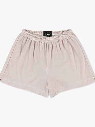 Howlin' Wonder terry short . Cloud pink