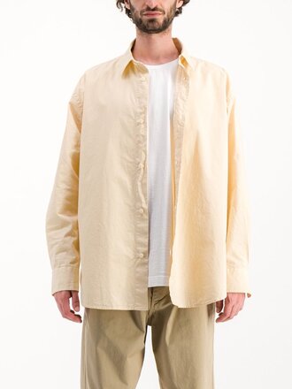 Parages Joseph cotton ripstop Shirt . Butter Parages Joseph cotton ripstop Shirt . Butter