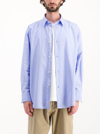 Parages Chemise en ripstop de coton Joseph . Bleu ciel Parages Chemise en ripstop de coton Joseph . Bleu ciel