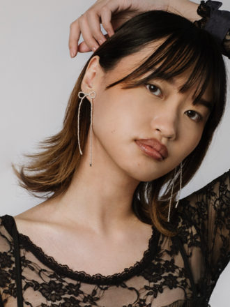 Kara Yoo Margot Earrings . Sterling Silver