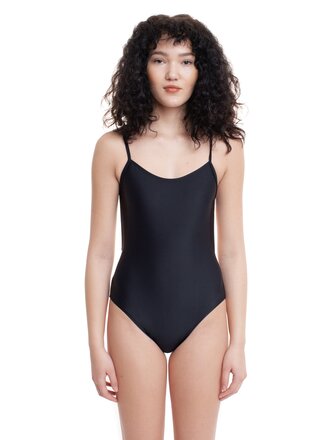 Minnow Bathers Reed One piece swimsuit . Black