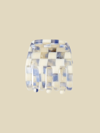Karst Small Hair Claw clip . Sky Checker