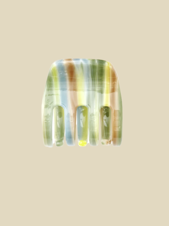 Karst Small Hair clip . Taffy