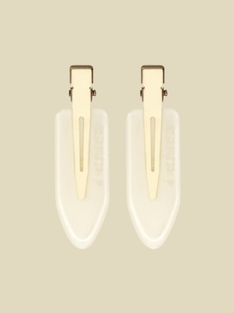 Karst Duo de clips Creaseless . Crème